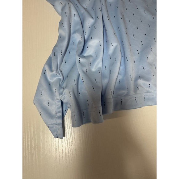 Men's Adidas Golf Polo Shirt Moisture Wicking Athletic Training Print Size XL - Picture 12 of 16